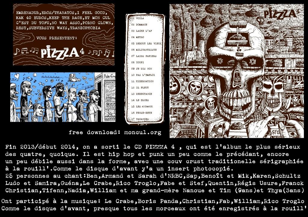 PIZZZA 4 CD présentation