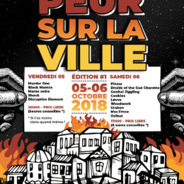 PEUR SUR LA VILLE (Vannes) le 5 et 6 oct 2018!!!